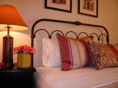 The Havenhurst: Bungalow Two Master Bedroom detail
